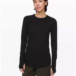 Black lululemon merino sweater